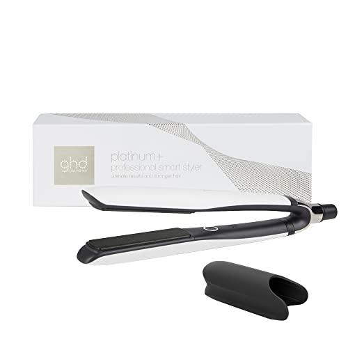 ghd Platinum+ Styler 1" Flat Iron Hair Straightener, Ceramic Straightening Iron Professional Hair Styling Tool for Stronger Hair, More Shine, & More Color Protection