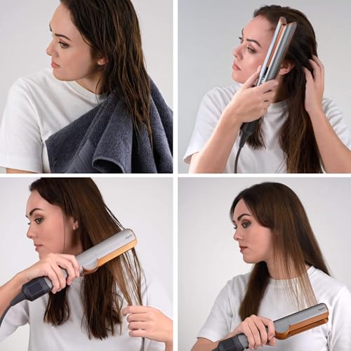 Dyson Airstrait™ plancha de pelo (Ceramic Pink/Rose Gold)