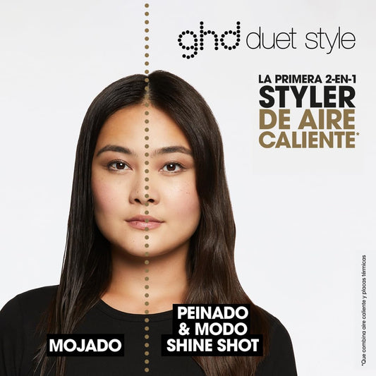 ghd duet style Colour Crush - Plancha de pelo y secador 2 en 1 de mojado a peinado, tecnología Air-Fusion