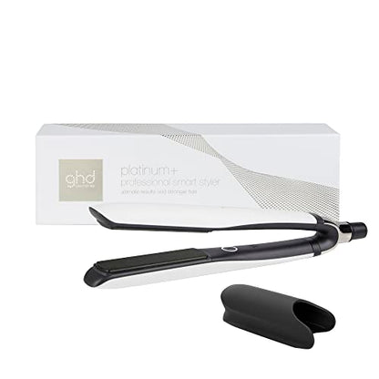 ghd Platinum+ Styler 1" Flat Iron Hair Straightener, Ceramic Straightening Iron Professional Hair Styling Tool for Stronger Hair, More Shine, & More Color Protection