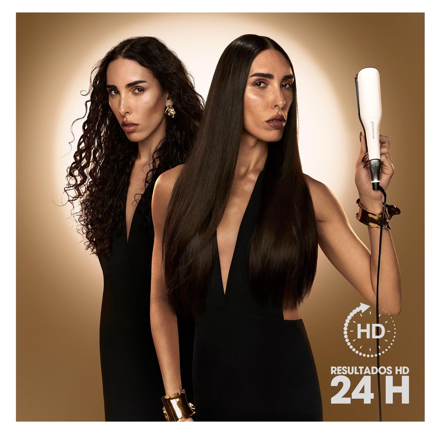 ghd Chronos Max - Plancha de Pelo Profesional, Styler con Placas 85% más Anchas, Peinado 3x Veces Más Rápido, Más Brillo, Sin Daño Por Calor Extremo