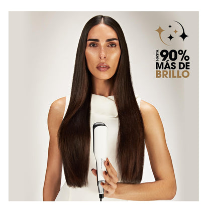 ghd Chronos Max - Plancha de Pelo Profesional, Styler con Placas 85% más Anchas, Peinado 3x Veces Más Rápido, Más Brillo, Sin Daño Por Calor Extremo
